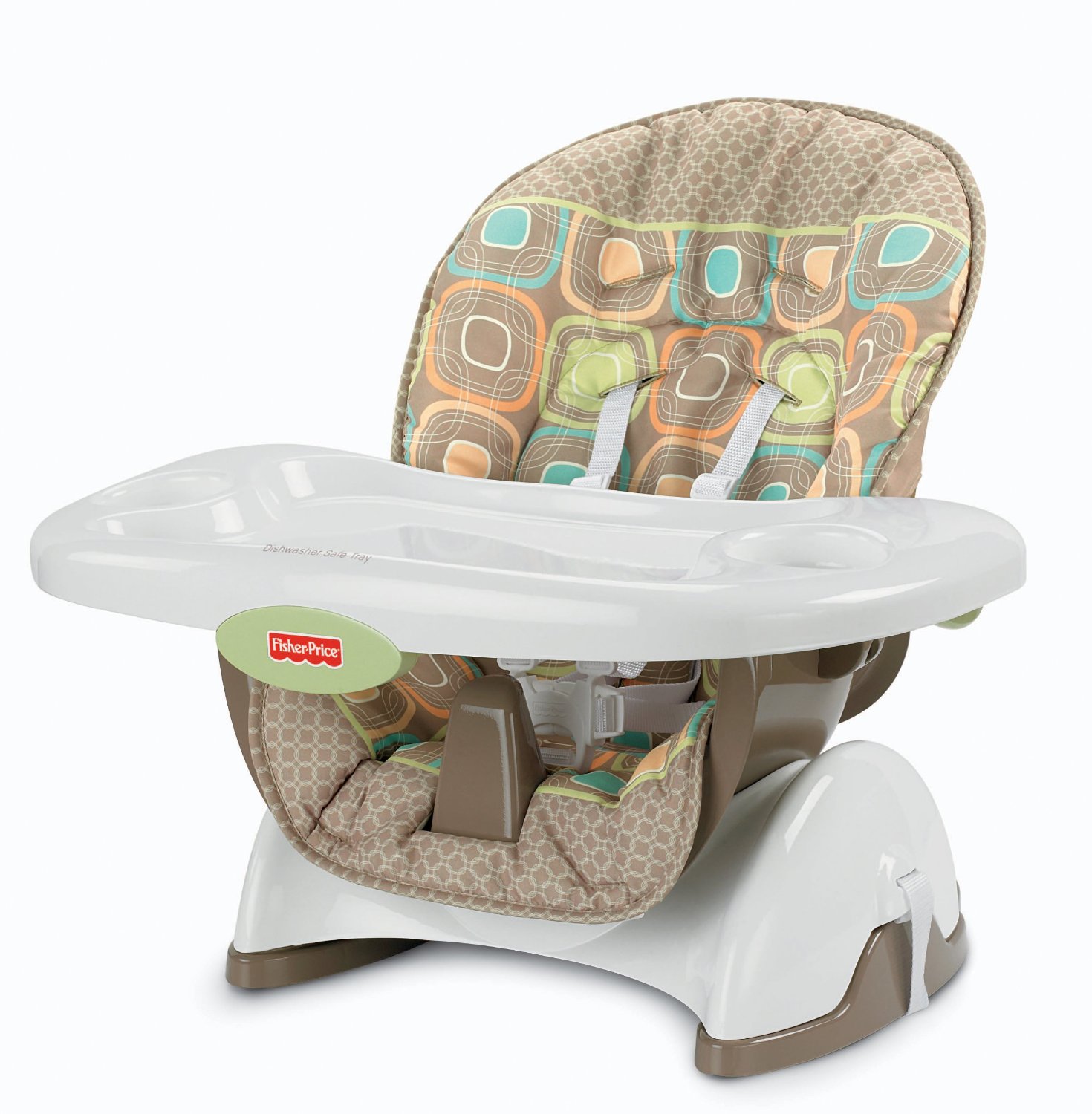 Fisher Price Space Saver High Chair Màu Coco Sorbet